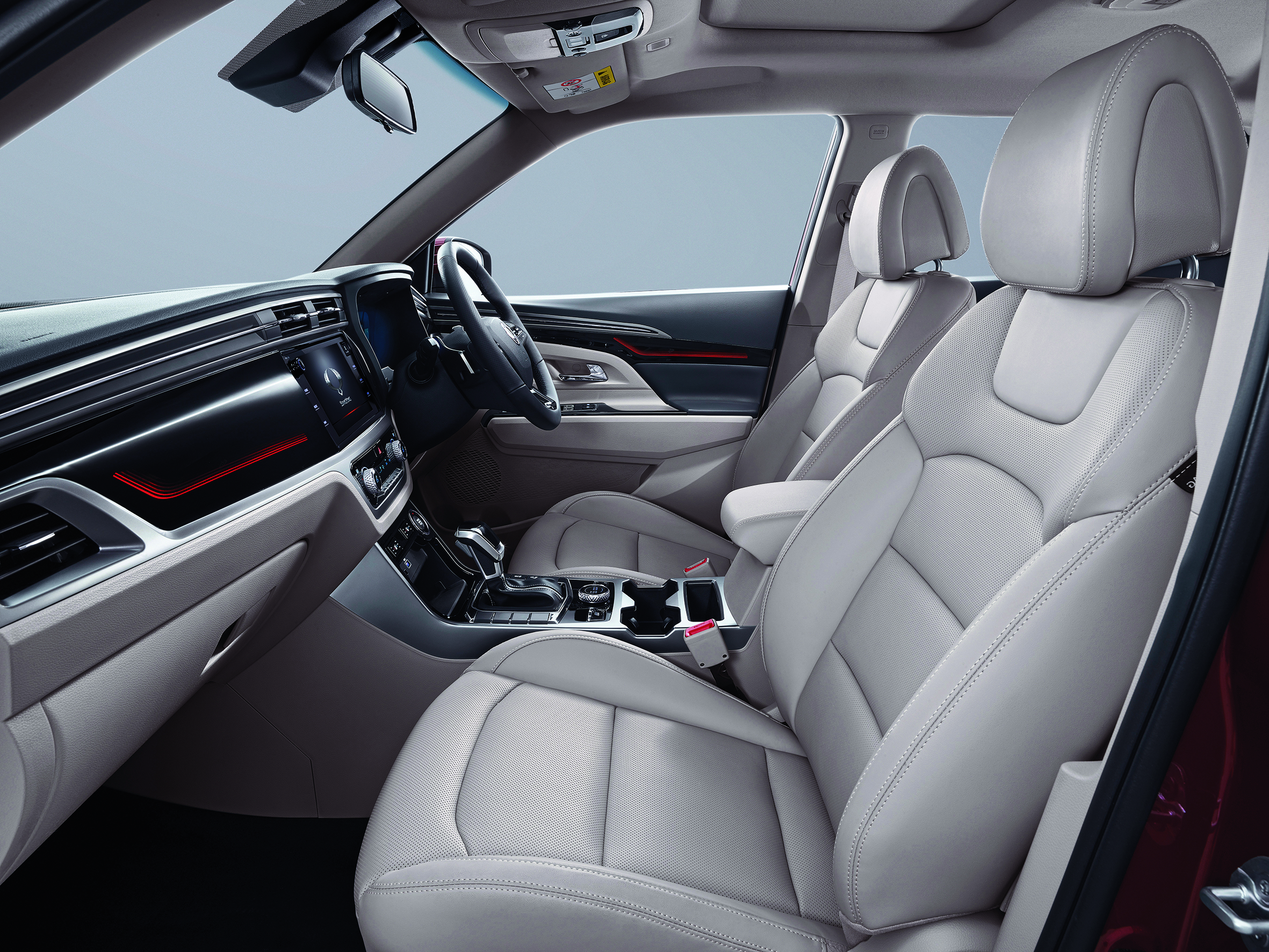 Gray interior