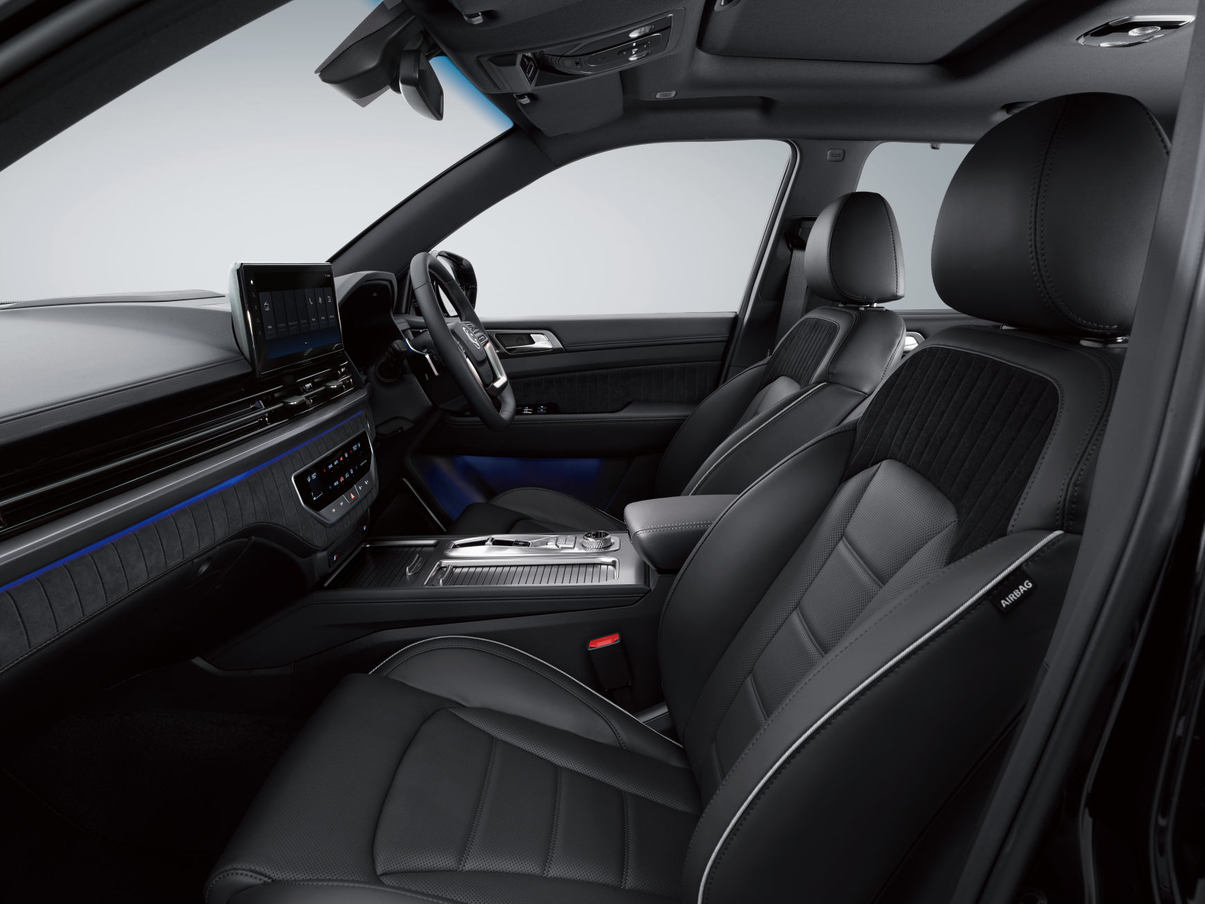 Black interior